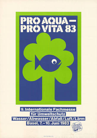 Pro Aqua – Pro Vita 83, 9. Internationale Fachmesse für Umweltschutz […], Basel