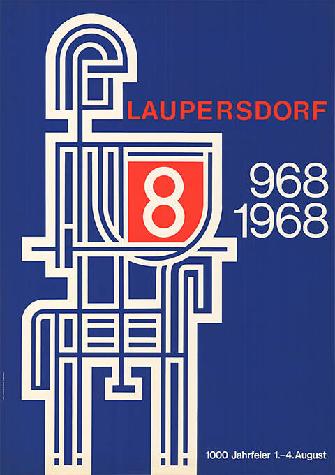 Laupersdorf, 968, 1968, 1000 Jahrfeier