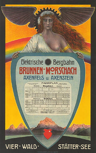 Elektrische Bergbahn, Brunnen–Morschach, Axenfels und Axenstein