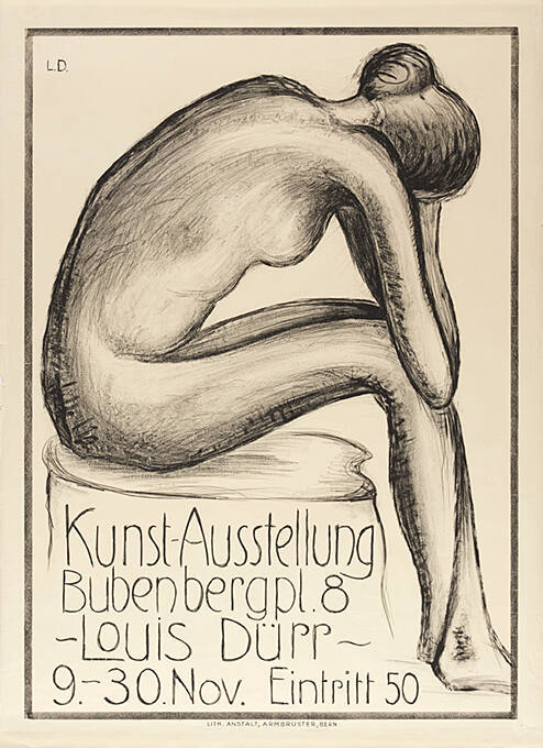 Louis Dürr, Kunstausstellung, Bubenbergpl. 8, Bern