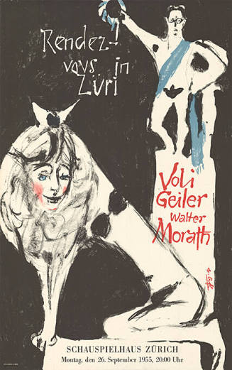 Rendez-vous in Züri, Voli Geiler, Walter Morath, Schauspielhaus Zürich