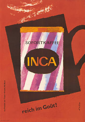 Sofortkaffee Inca, reich im Goût!