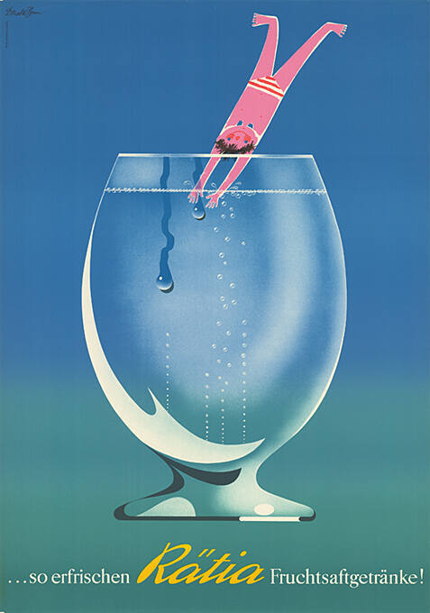 … so erfrischen Rätia Fruchtsaftgetränke!