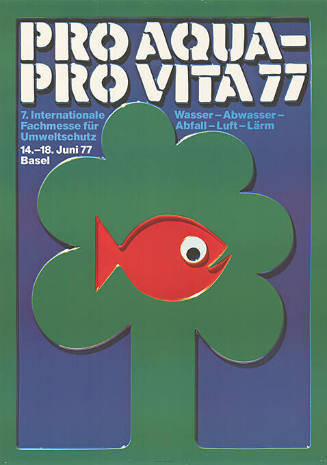 Pro Aqua - Pro Vita 77, 7. Internationale Fachmesse für Umweltschutz, Mustermesse Basel