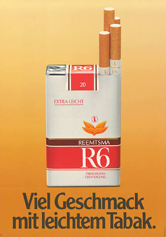 Viel Geschmack mit leichtem Tabak. R6