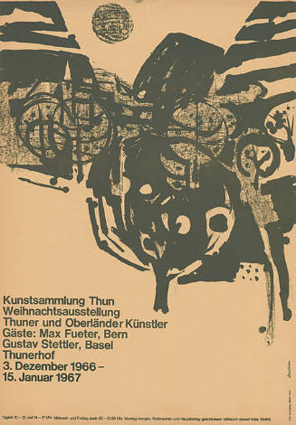 Weihnachtsausstellung Thuner und Oberländer Künstler, Kunstsammlung Thun