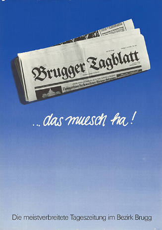 Brugger Tagblatt …das muesch ha!