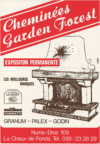 Cheminées Garden Forest, Granum - Palex - Godin, La Chaux- de-Fonds
