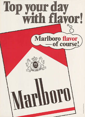 Top your day with flavor! Marlboro flavor – of course!