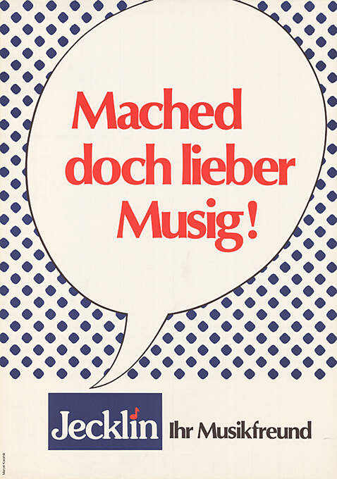 Jecklin & Co., Musikhaus, Zürich