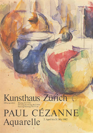 Paul Cezanne, Aquarelle, Kunsthaus Zürich