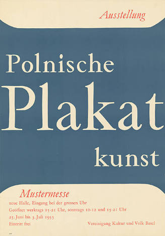 Polnische Plakatkunst, Mustermesse Basel