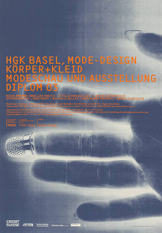 HGK Basel, Mode-Design: Körper + Kleid, Modeschau und Ausstellung, Diplom 03, Kaserne Basel