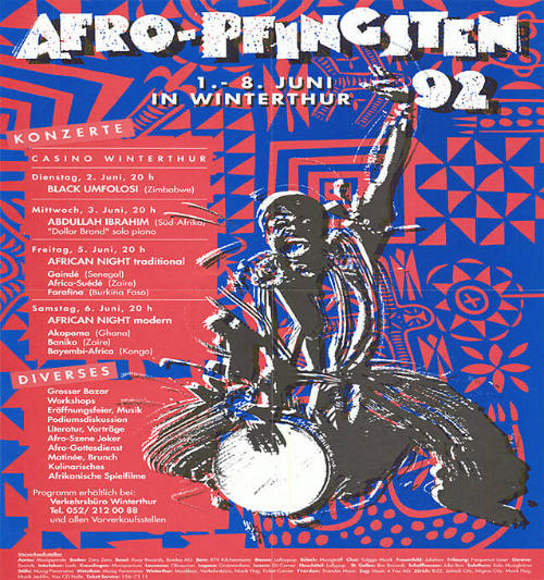 Afro-Pfingsten 92, Winterthur