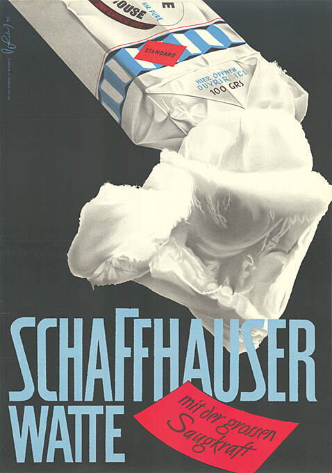 Schaffhauser Watte mit der grossen Saugkraft