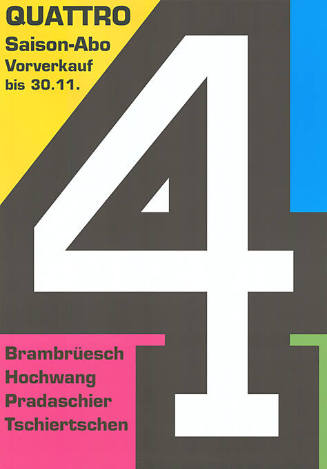 Quattro, Saison-Abo, Brambrüesch, Hochwanf, Pradaschier, Tschiertschen