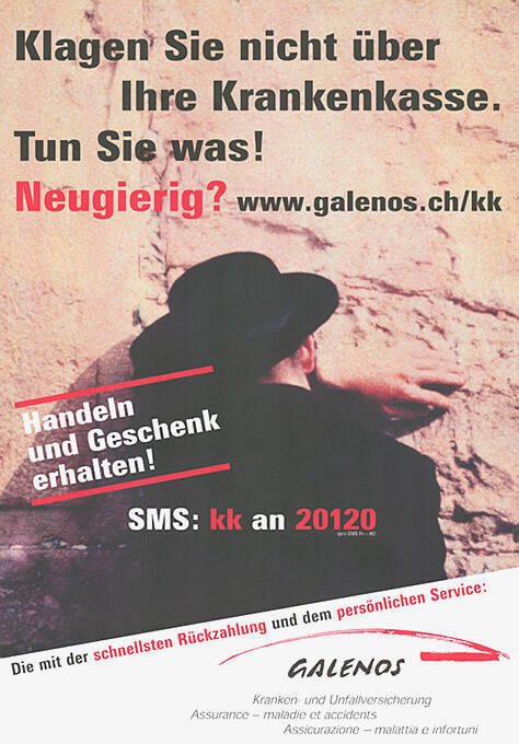 Klagen Sie nicht über Ihre Krankenkasse. Tun Sie was! Galenos