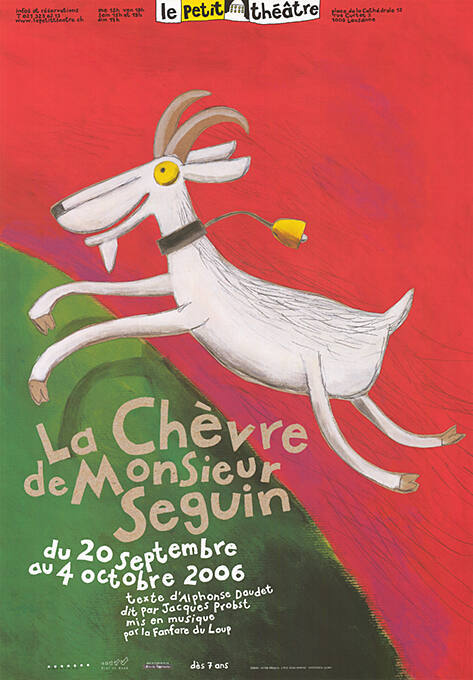 La chèvre de Monsieur Seguin, Alphonse Daudet, Le petit théâtre