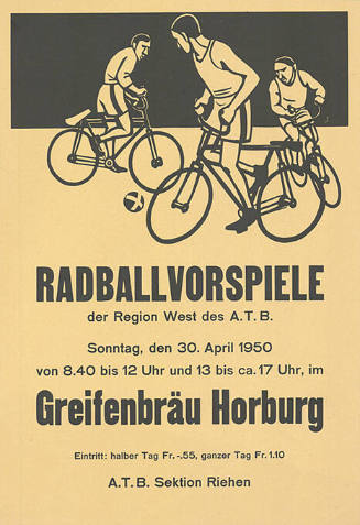 Radballvorspiele, Greifenbräu Horburg
