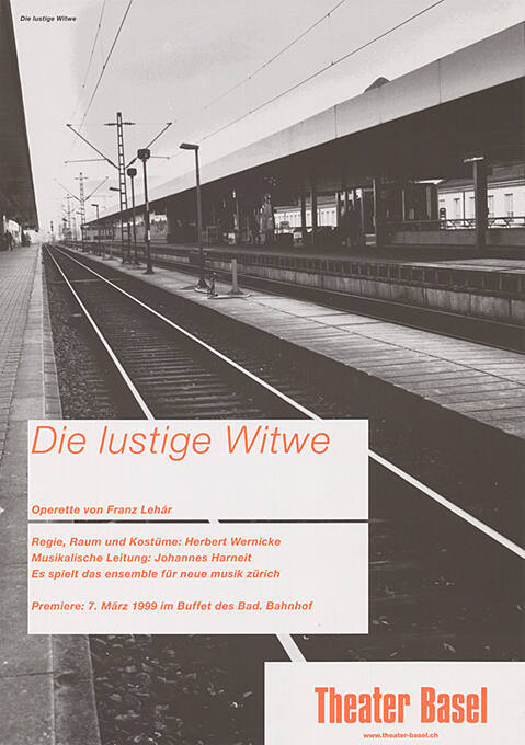 Die lustige Witwe, Franz Lehár, Theater Basel