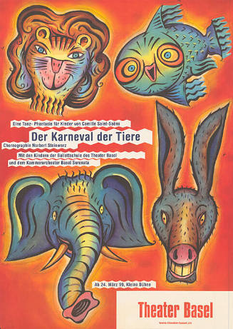 Der Karneval der Tiere, Norbert Steinwarz, Kleine Bühne, Theater Basel