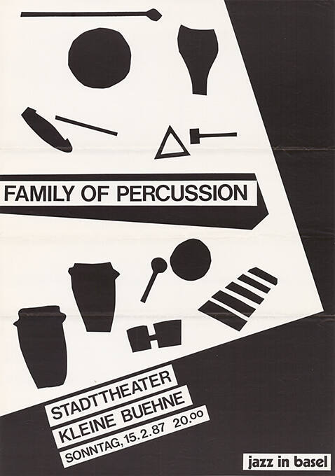 Family of Percussion, Jazz in Basel, Stadttheater, Kleine Bühne