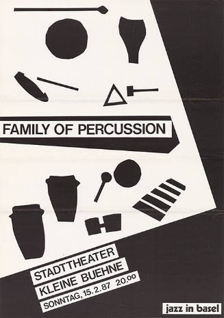 Family of Percussion, Jazz in Basel, Stadttheater, Kleine Bühne