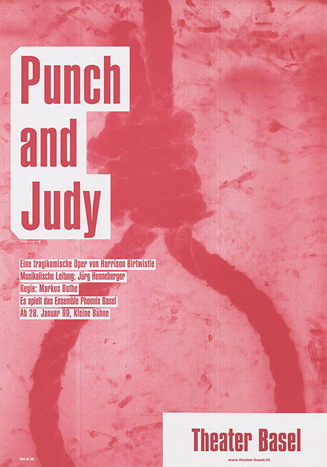 Punch and Judy, Harrison Birtwistle, Theater Basel