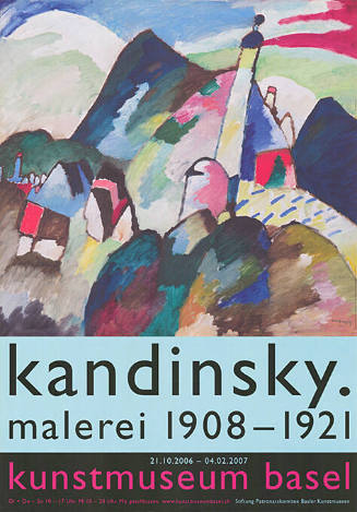Kandinsky, Malerei 1908–1921, Kunstmuseum Basel