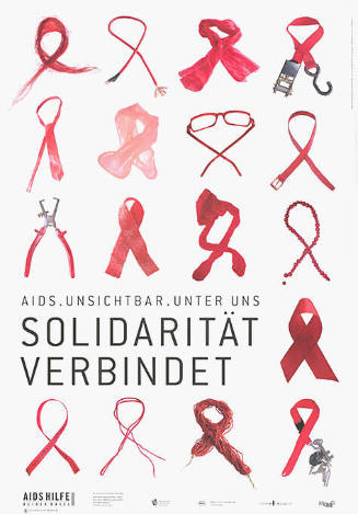 AIDS. Unsichtbar. Unter uns. Solidarität verbindet