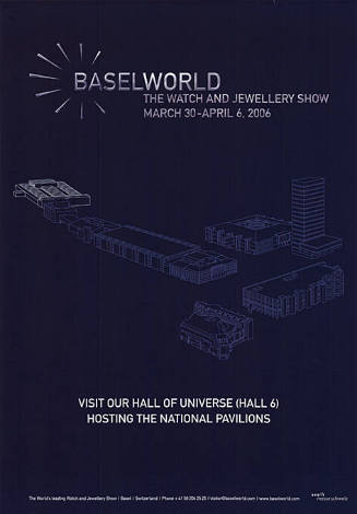 Baselworld, The watch and jewellery show, Visit our hall of universe hosting the national pavilions