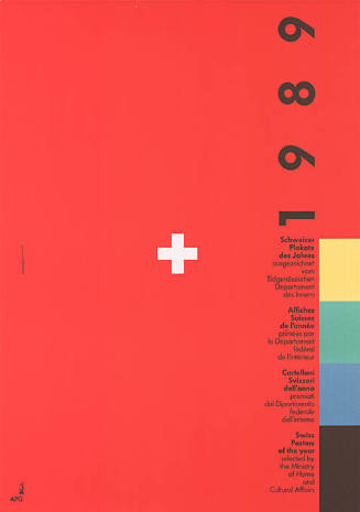 Schweizer Plakate des Jahres 1989