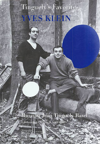 Tinguely’s Favorites, Yves Klein, Museum Jean Tinguely Basel