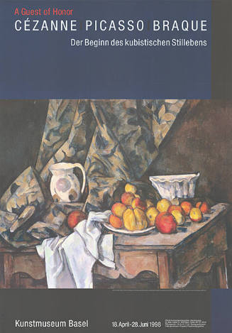 Cézanne, Picasso, Braque, Der Beginn des kubistischen Stillebens, Kunstmuseum Basel