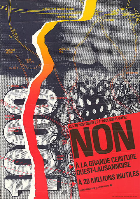 Non à la Grande ceinture ouest-Lausannoise