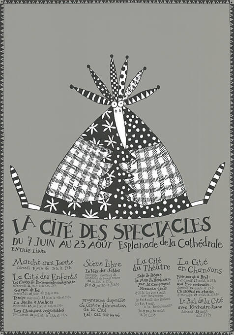 La Cité des Spectacles, Esplanade de la Cathédrale