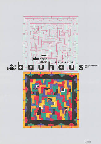 Das frühe Bauhaus und Johannes Itten, Kunstmuseum Bern