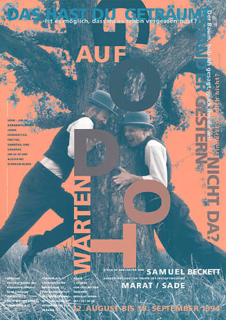 Warten auf Godot, Samuel Beckett, Marat / Sade, Kannenfeldpark Basel