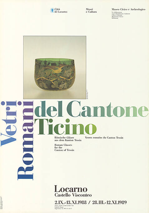 Vetri Romano del Cantone Ticino, Locarno, Castello Visconteo
