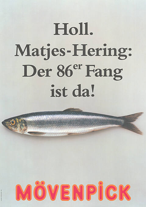 Holl. Matjes-Hering: der 86er Fang ist da!, Mövenpick