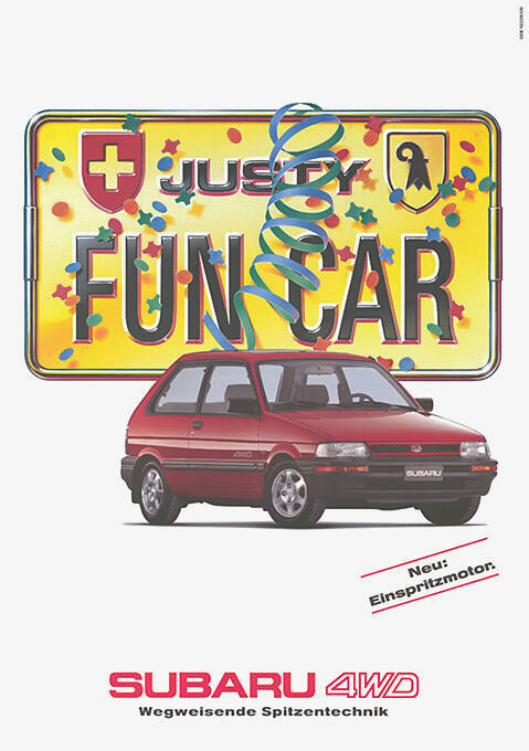 Justy Fun Car, Subaru 4WD