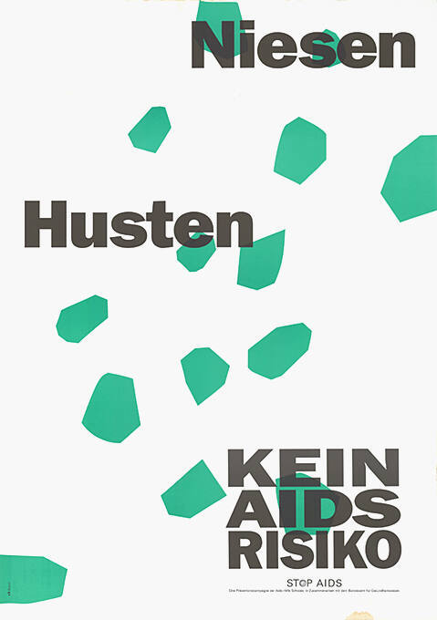 Niesen, Husten, Kein AIDS Risiko
