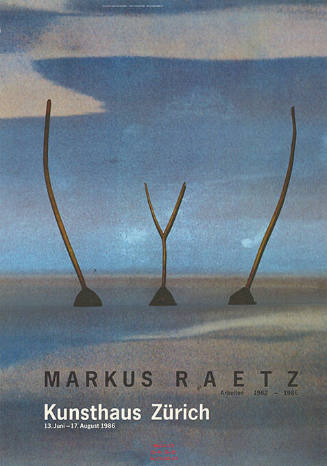 Markus Raetz, Kunsthaus Zürich