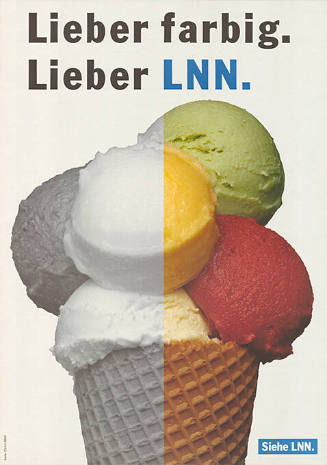 Lieber farbig, lieber LNN.