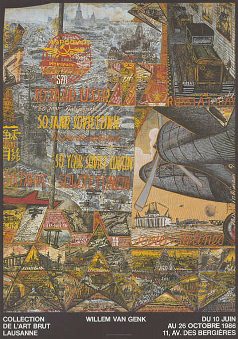 Willem van Genk, Collection de l’art brut, Lausanne