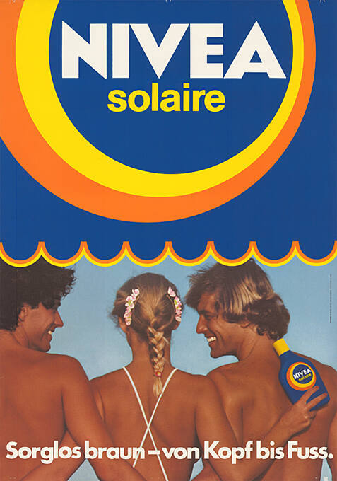 Sorglos braun – von Kopf bis Fuss. Nivea Solaire