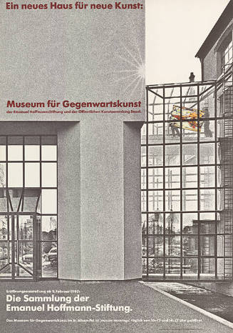 Ein neues Haus für neue Kunst, Museum für Gegenwartskunst Basel, Die Sammlung der Emanuel Hoffmann-Stiftung