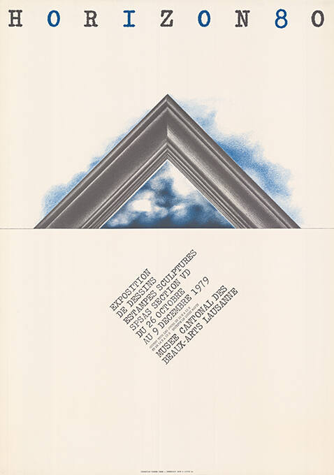 Horizon 80, Musée cantonal des Beaux-Arts, Lausanne