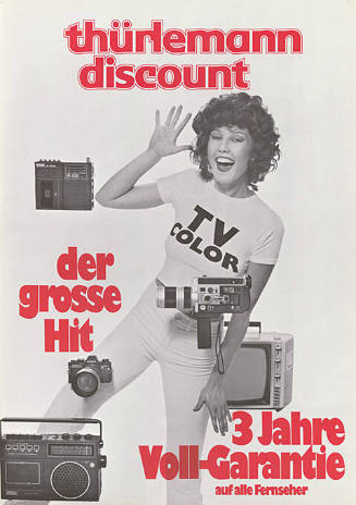 Thürlemann Discount, der grosse Hit, 3 Jahre Voll-Garantie auf alle Fernseher