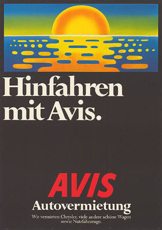 Hinfahren mit Avis. Avis Autovermietung